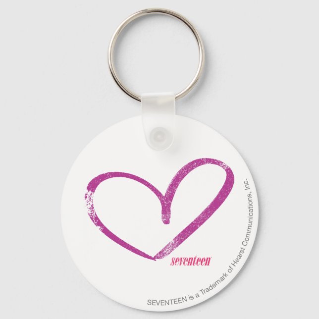 Porte-clés OpenHeart violet (Recto)