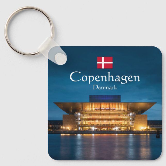 Porte-clés Opéra de Copenhague (Recto)