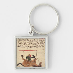 Porte-clés Opération sur un cheval, illustration