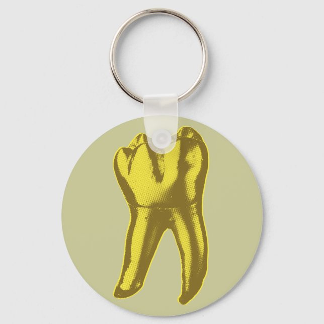 Porte-clés Or Tooth (Recto)