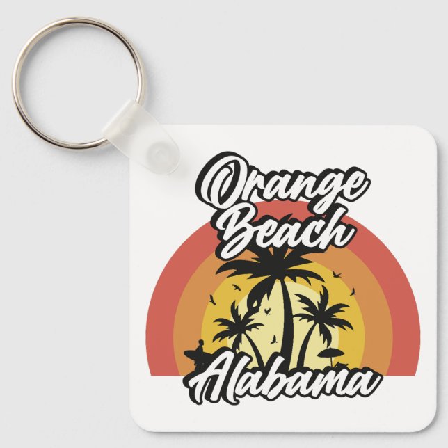 Porte-clés Orange Beach, Alabama (Recto)