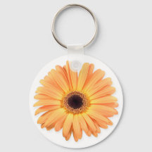 Orange Gerbera Porte - clé