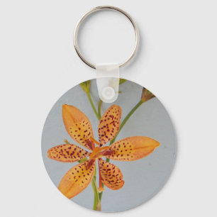Porte-clés Orange spotted Iris called a Blackberry lily