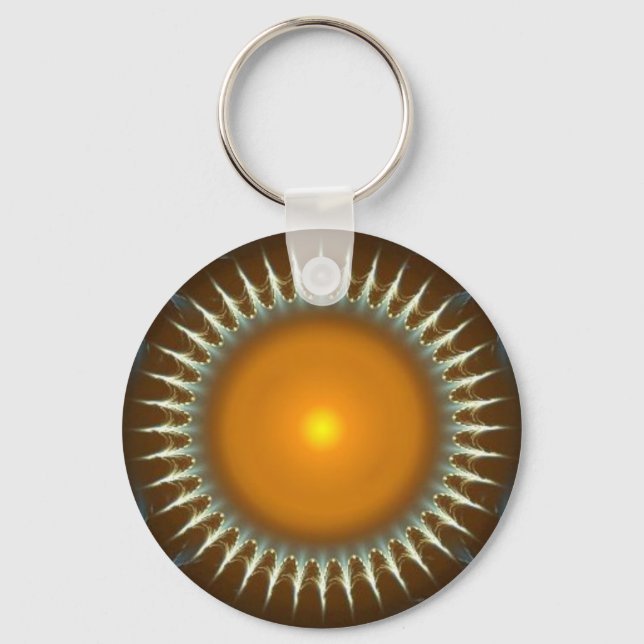 Porte-clés Orbe dorée (Recto)