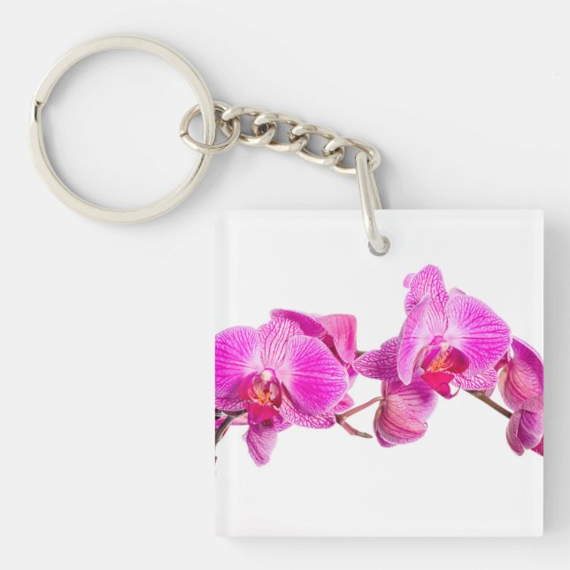 Porte-clés Orchidée (Devant)