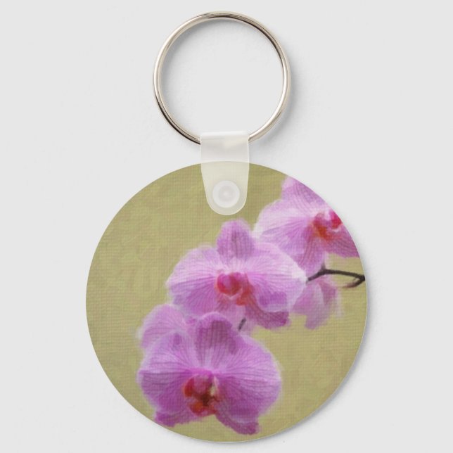 Porte-clés Orchidée de Phalaenopsis (Recto)