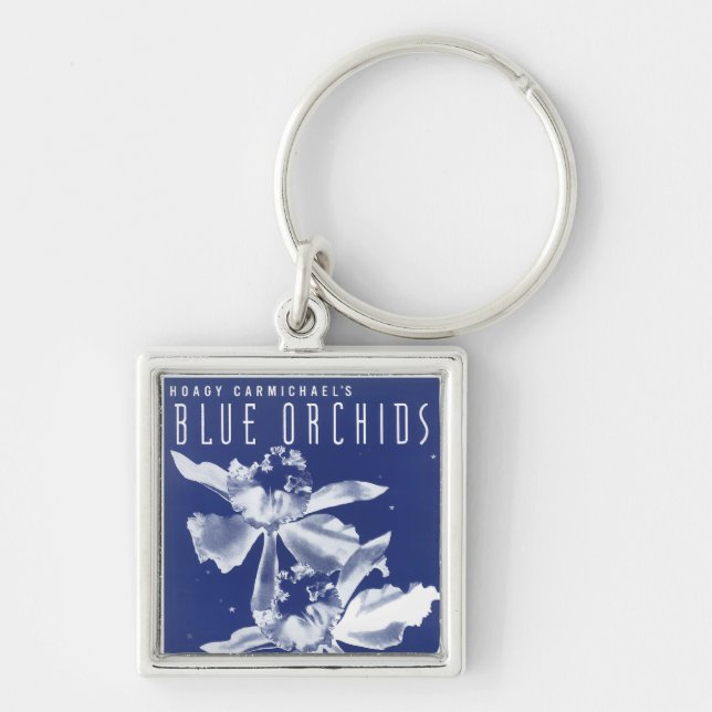 Porte-clés "Orchidées bleues" de Hoagy Carmichael (Devant)