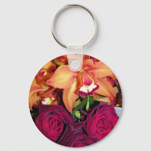 Porte-clés Orchidées et Roses_
