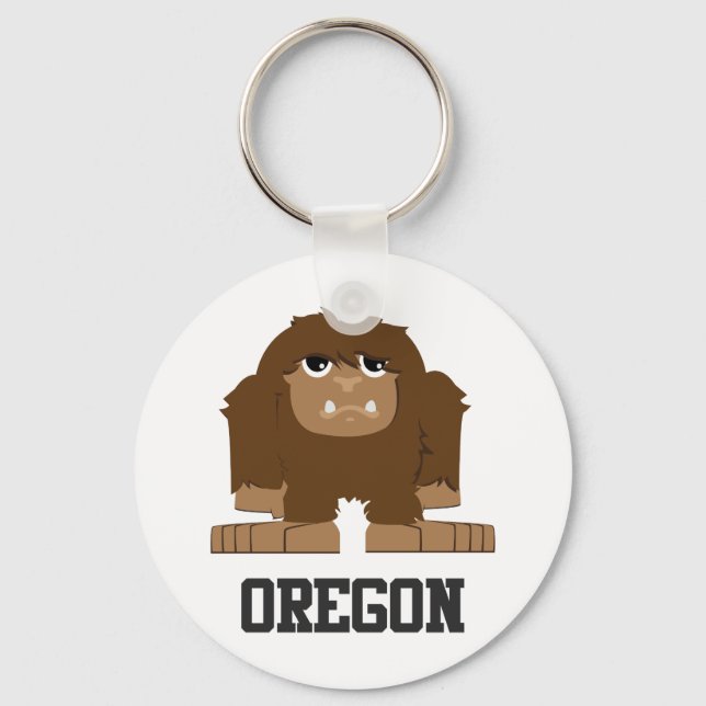 Porte-clés Oregon Bigfoot (Recto)