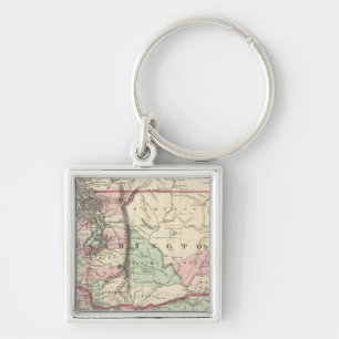 Porte-clés Oregon et Washington