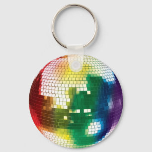 Porte-clés orgueil disco