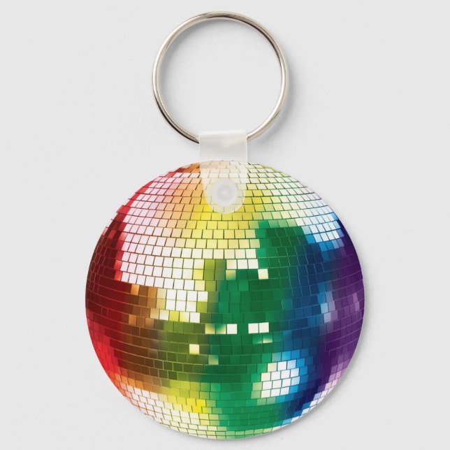 Porte-clés orgueil disco (Recto)