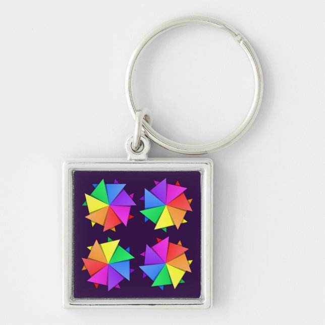 Porte-clés origami (Devant)