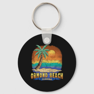 Porte-clés Ormond Beach Floride Souvenir Vintage dénudé