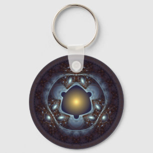 Porte-clés Ornement fractal mystique magique