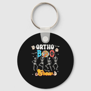 Porte-clés Ortho Orthopédique Halloween Boo Crew Skeleton Dan