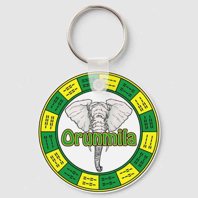 Porte-clés Orunmila - Ifá (Recto)