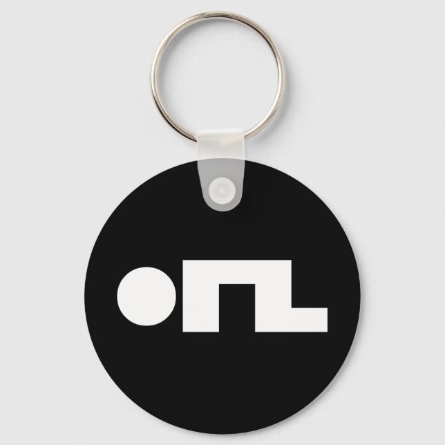 Porte-clés ORZ Emoticon Kaomoji Emoji (Recto)