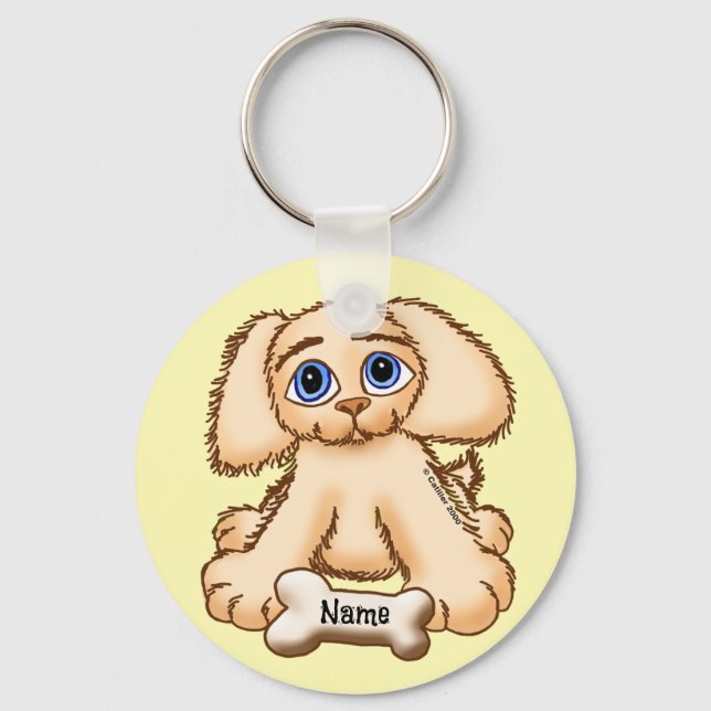 Porte-clés Os à chien  (Recto)