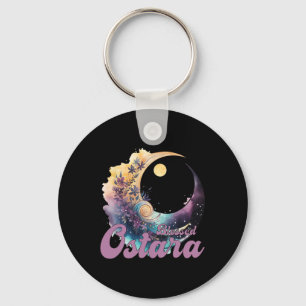 Porte-clés Ostara de Pâques Eostre Pagan Witchcraft Mois de p
