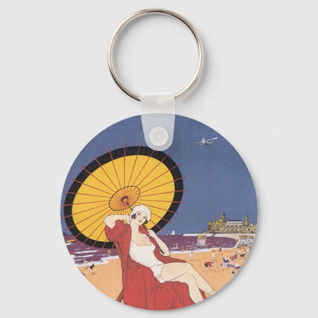 Porte-clés Ostende - Belgique (Recto)