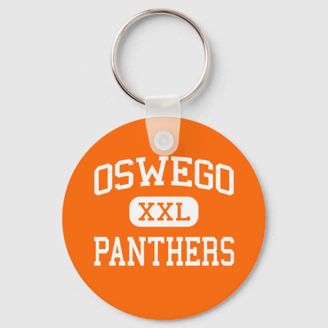 Porte-clés Oswego - Panthers - Lycée - Oswego Illinois (Recto)