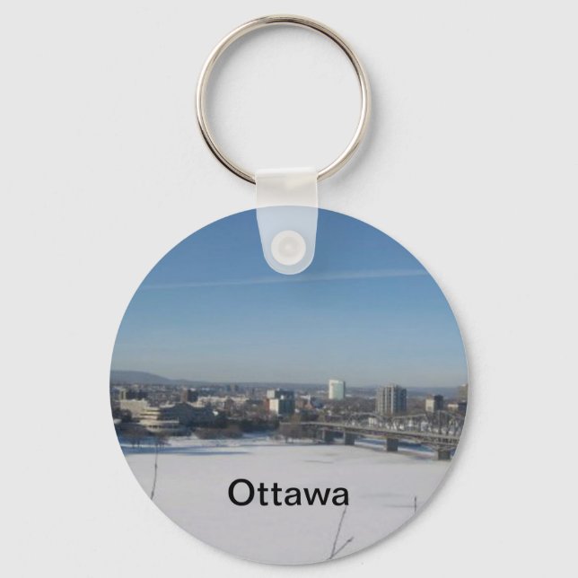 Porte-clés Ottawa Canada (Recto)