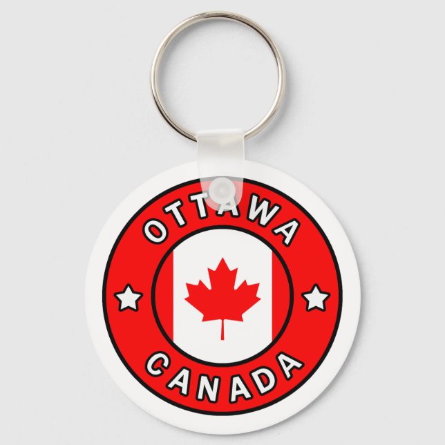 Porte-clés Ottawa Canada (Recto)