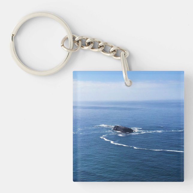 Porte-clés Otter Rock, Cape Foulweather, Newport, Oregon (Devant)