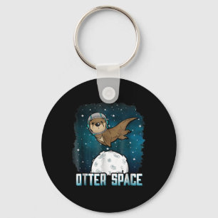 Porte-clés Otter Space  Funny Otter Space Animal