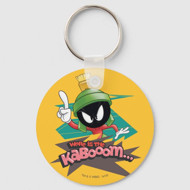 Porte-clés "Où est le Kabooom" Points MARVIN MARTIAN™ (Recto)