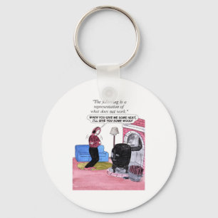 Porte-clés Oups, oublié le bois