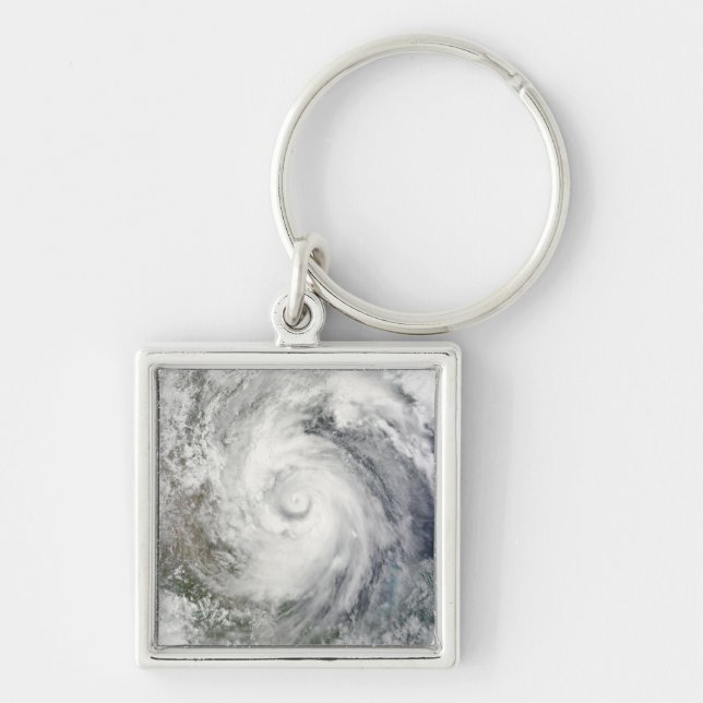 Porte-clés Ouragan Alex au-dessus du golfe du Mexique (Devant)