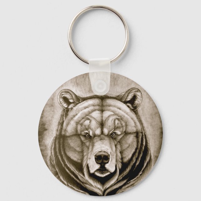 Porte-clés Ours Brown (Recto)