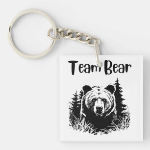 Porte-clés Ours d'équipe