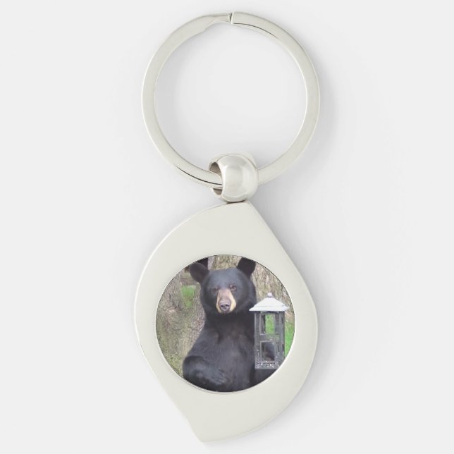 Porte-clés Ours noir (Devant)