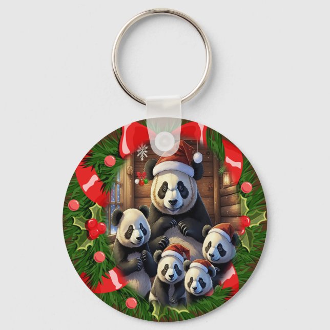 Porte-clés Ours Panda (Recto)