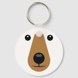 Porte-clés Ours Visage mignonne Facile Halloween Costume Enfa