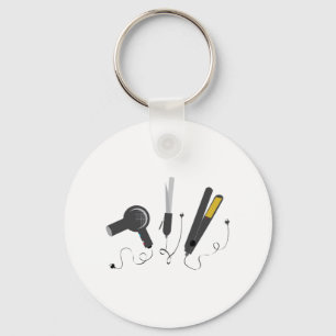 Porte-clés Outils de liste de cheveux