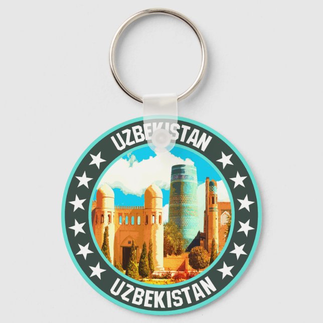 Porte-clés Ouzbékistan (Recto)