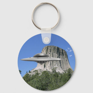 Porte-clés OVNI Salamander à Devils Tower