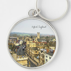 Porte-clés Oxford, Angleterre, vue élevée de St