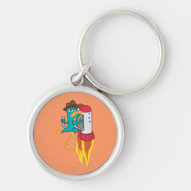 Porte-clés Pack Rocket Agent P (Devant)