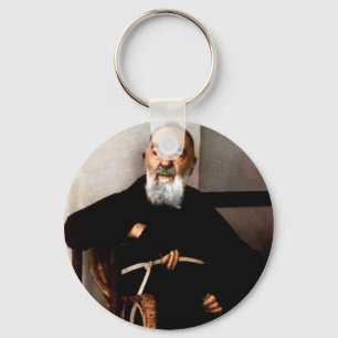 Porte-clés Padre Pio