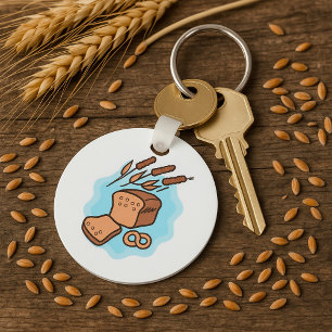 Porte-clés Pain complet rustique Cuisine de Ferme