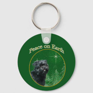 Porte-clés Paix d'Affenpinscher