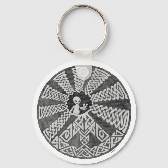 Porte-clés Paix sous le soleil - Porte - clé (Recto)