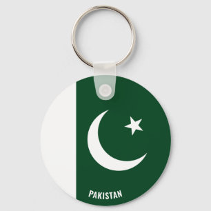 Porte-clés Pakistan Drapeau charmant patriotique