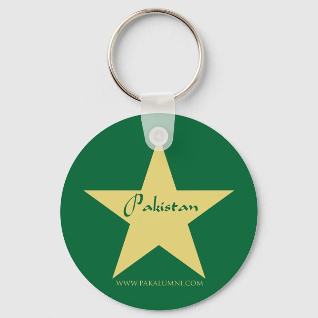 Porte-clés Pakistan Gold Star (Recto)