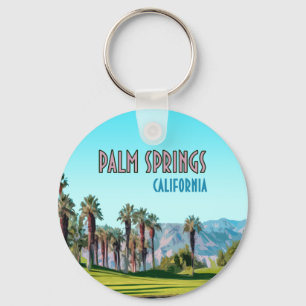 Porte-clés Palm Springs Californie Vintage